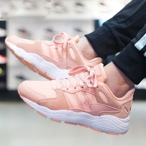 Adidas Neo Chaos Pink Sneaker 7.5 EE5594 - Picture 1 of 13